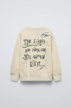 Niños ZARA 6 - 14 Años·Sudaderas<SUDADERA GRAFFITI