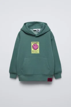 Niños ZARA 6 - 14 Años·Sudaderas<SUDADERA GRAFFITI SMILEYWORLD ®