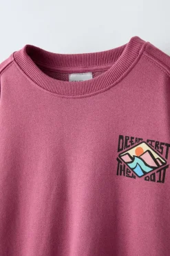 Niños ZARA 6 - 14 Años·Sudaderas<SUDADERA GRÁFICO