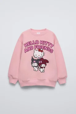 Niños ZARA 6 - 14 Años·Sudaderas<SUDADERA HELLO KITTY AND FRIENDS © SANRIO