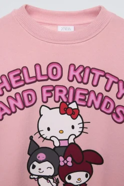 Niños ZARA 6 - 14 Años·Sudaderas<SUDADERA HELLO KITTY AND FRIENDS © SANRIO