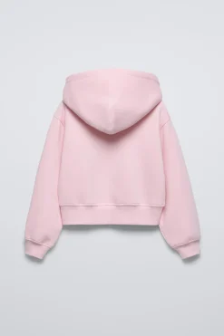 Niños ZARA 6 - 14 Años·Sudaderas|6 - 14 Años·Deporte / Jogging<SUDADERA HELLO KITTY AND FRIENDS © SANRIO CROP FIT