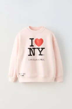 Niños ZARA 6 - 14 Años·Sudaderas|6 - 14 Años·Sudaderas<SUDADERA I LOVE NY ®