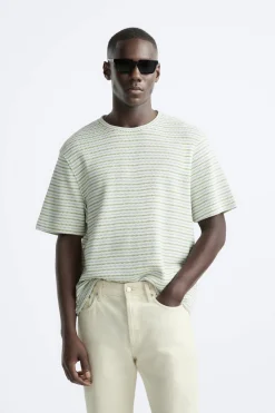 Sale SUDADERA JACQUARD RAYAS Hombre Sudaderas