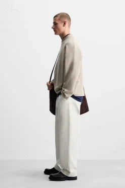 Clearance SUDADERA JACQUARD RELIEVE Hombre Sudaderas