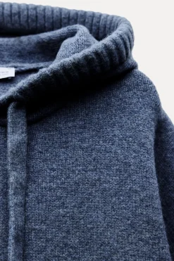 Best SUDADERA LARGA PUNTO OVERSIZE Mujer Cárdigan / Jerséis|Punto