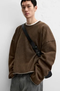 Hot SUDADERA LAVADA Hombre Sudaderas