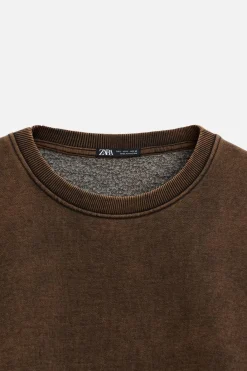 Hot SUDADERA LAVADA Hombre Sudaderas