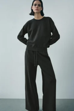 Online SUDADERA LAVADA Mujer Sudaderas / Joggers