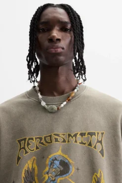 Best SUDADERA LAVADA AEROSMITH © Hombre Sudaderas|Camisetas