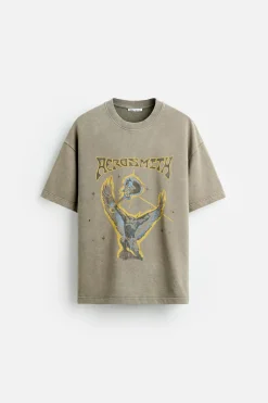 Best SUDADERA LAVADA AEROSMITH © Hombre Sudaderas|Camisetas