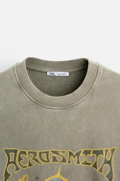 Best SUDADERA LAVADA AEROSMITH © Hombre Sudaderas|Camisetas