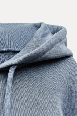 Discount SUDADERA LAVADA CAPUCHA Mujer Sudaderas / Joggers