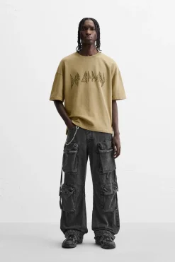 Hot SUDADERA LAVADA DEF LEPPARD © Hombre Sudaderas