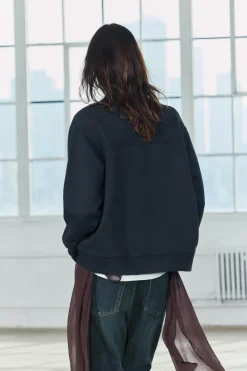 Clearance SUDADERA LAVADA OVERSIZE Mujer Sudaderas / Joggers