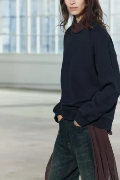 Clearance SUDADERA LAVADA OVERSIZE Mujer Sudaderas / Joggers