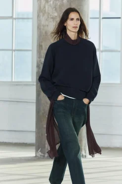 Clearance SUDADERA LAVADA OVERSIZE Mujer Sudaderas / Joggers