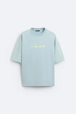 Sale SUDADERA LAVADA TEXTO Hombre Sudaderas|Camisetas