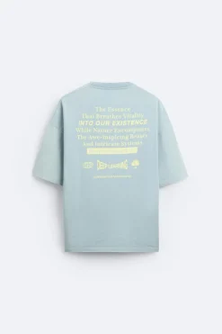 Sale SUDADERA LAVADA TEXTO Hombre Sudaderas|Camisetas