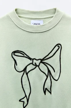 Niños ZARA 6 - 14 Años·Sudaderas<SUDADERA LAZO