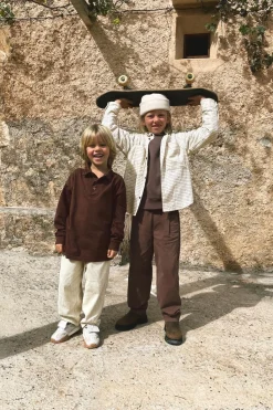 Niños ZARA 6 - 14 Años·Sudaderas<SUDADERA LISA BORDADO