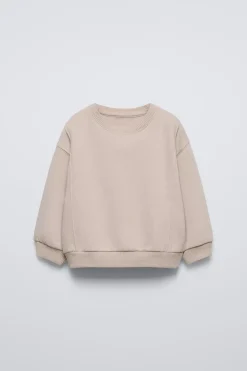 Niños ZARA 1½ - 6 Años·Sudaderas|1½ - 6 Años·Chándal<SUDADERA LISA WAFFLE