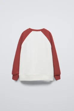 Niños ZARA 6 - 14 Años·Sudaderas<SUDADERA MANGAS CONTRASTE
