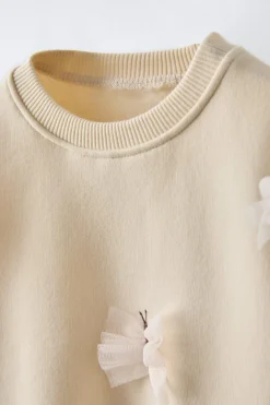 Niños ZARA 1½ - 6 Años·Sudaderas|6 - 18 Meses·Sudaderas<SUDADERA MARIPOSAS TUL
