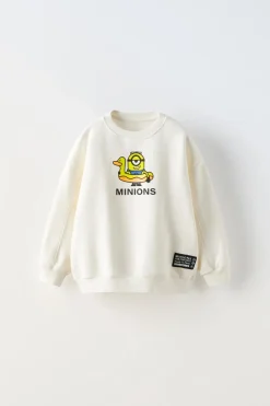 Niños ZARA 6 - 18 Meses·Camisetas|6 - 18 Meses·Camisas<SUDADERA MINIONS © UNIVERSAL ILLUMINATION