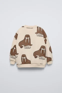 Niños ZARA 1½ - 6 Años·Sudaderas|1½ - 6 Años·Sudaderas<SUDADERA MORSAS