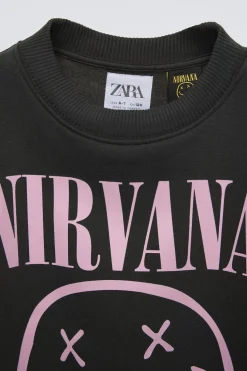 Niños ZARA 6 - 14 Años·Sudaderas<SUDADERA NIRVANA ©