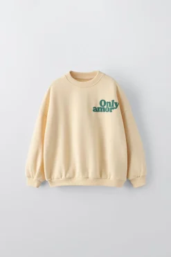 Niños ZARA 1½ - 6 Años·Sudaderas|1½ - 6 Años·Sudaderas<SUDADERA ONLY AMOR