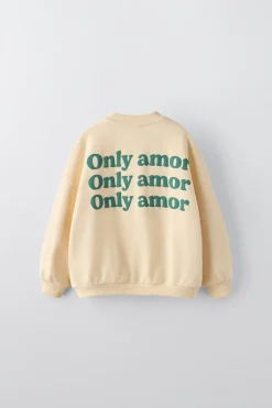 Niños ZARA 1½ - 6 Años·Sudaderas|1½ - 6 Años·Sudaderas<SUDADERA ONLY AMOR