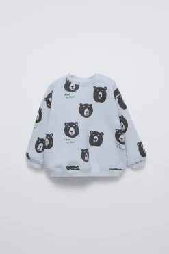 Niños ZARA 6 - 18 Meses·Sudaderas<SUDADERA OSITOS