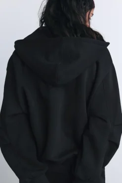 Discount SUDADERA OVERSIZE CREMALLERA Mujer Sudaderas / Joggers