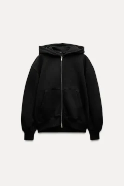 Discount SUDADERA OVERSIZE CREMALLERA Mujer Sudaderas / Joggers