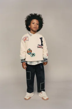 Niños ZARA 1½ - 6 Años·Sudaderas|1½ - 6 Años·Sudaderas<SUDADERA PARCHES LANGOSTA