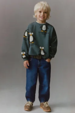 Niños ZARA 1½ - 6 Años·Sudaderas|1½ - 6 Años·Sudaderas<SUDADERA PINGÜINOS