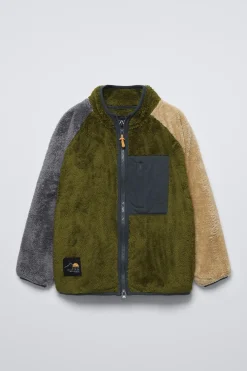 Niños ZARA 6 - 14 Años·Abrigos|6 - 14 Años·Sudaderas<SUDADERA POLAR COLOR BLOCK