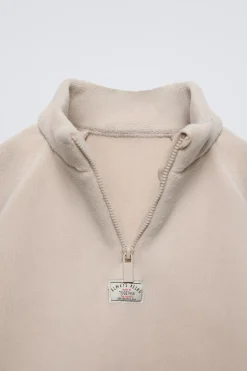 Niños ZARA 1½ - 6 Años·Sudaderas|1½ - 6 Años·Sudaderas<SUDADERA POLAR CREMALLERA