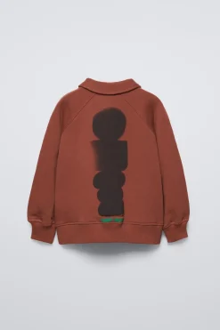 Niños ZARA 6 - 14 Años·Sudaderas<SUDADERA POLO ESTAMPADO