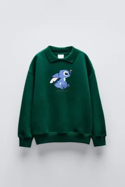 Niños ZARA 6 - 14 Años·Sudaderas|6 - 14 Años·Sudaderas<SUDADERA POLO STITCH & ANGEL © DISNEY