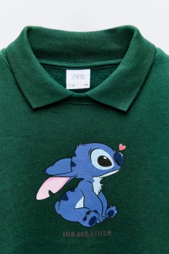 Niños ZARA 6 - 14 Años·Sudaderas|6 - 14 Años·Sudaderas<SUDADERA POLO STITCH & ANGEL © DISNEY