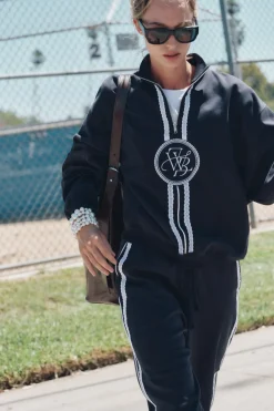 Discount SUDADERA PUNTILLA BORDADO Mujer Sudaderas / Joggers