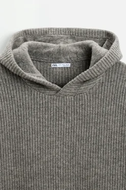 Discount SUDADERA PUNTO CON LANA Hombre Jerséis / Chaquetas|Sudaderas