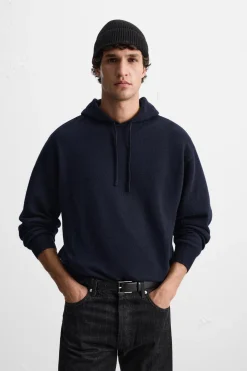 Discount SUDADERA PUNTO LANA Hombre Jerséis / Chaquetas