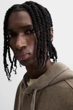 Online SUDADERA PUNTO LAVADA Hombre Jerséis / Chaquetas|Sudaderas