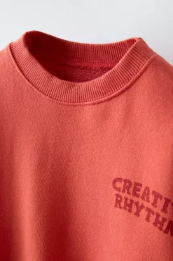 Niños ZARA 1½ - 6 Años·Sudaderas|1½ - 6 Años·Sudaderas<SUDADERA RAYAS MANGA