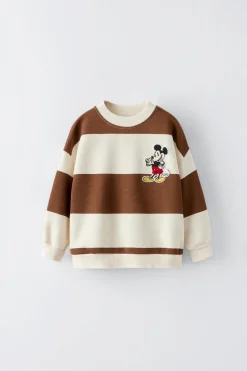 Niños ZARA 1½ - 6 Años·Sudaderas|1½ - 6 Años·Licencias<SUDADERA RAYAS MICKEY MOUSE © DISNEY