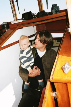 Niños ZARA 6 - 18 Meses·Sudaderas<SUDADERA RAYAS TEXTO FLOCK